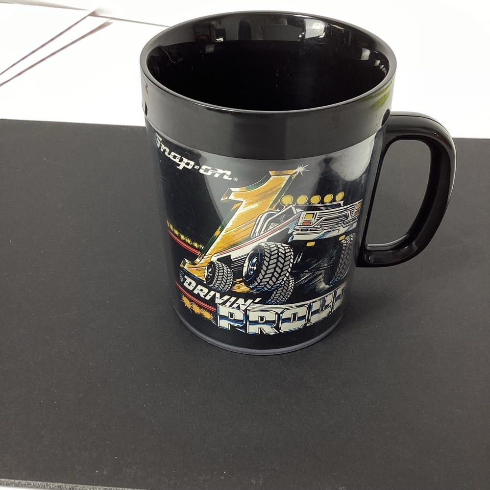 Snap On Tools Plastic Mug Drivin Proud Thermo Serv Cup